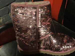 Sequin Ugg size 7 women’s boots